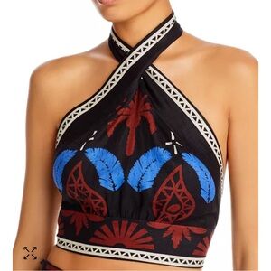 Johanna Ortiz
Grateful Warrior Halterneck Crop Top
Carnival Black Sapphire
